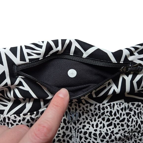 Lululemon Real Quick Tight - Miss Mosaic White / Posey - Picture 9 of 11